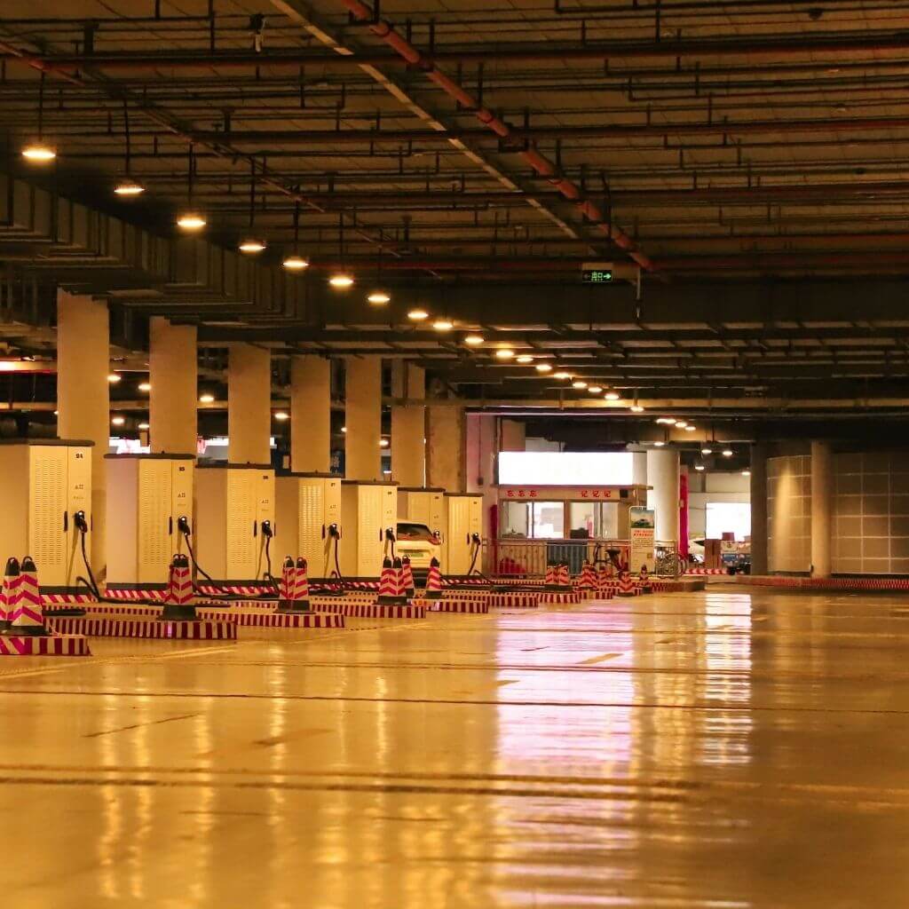 Industrial pressure washing for warehouses in Brisbane.